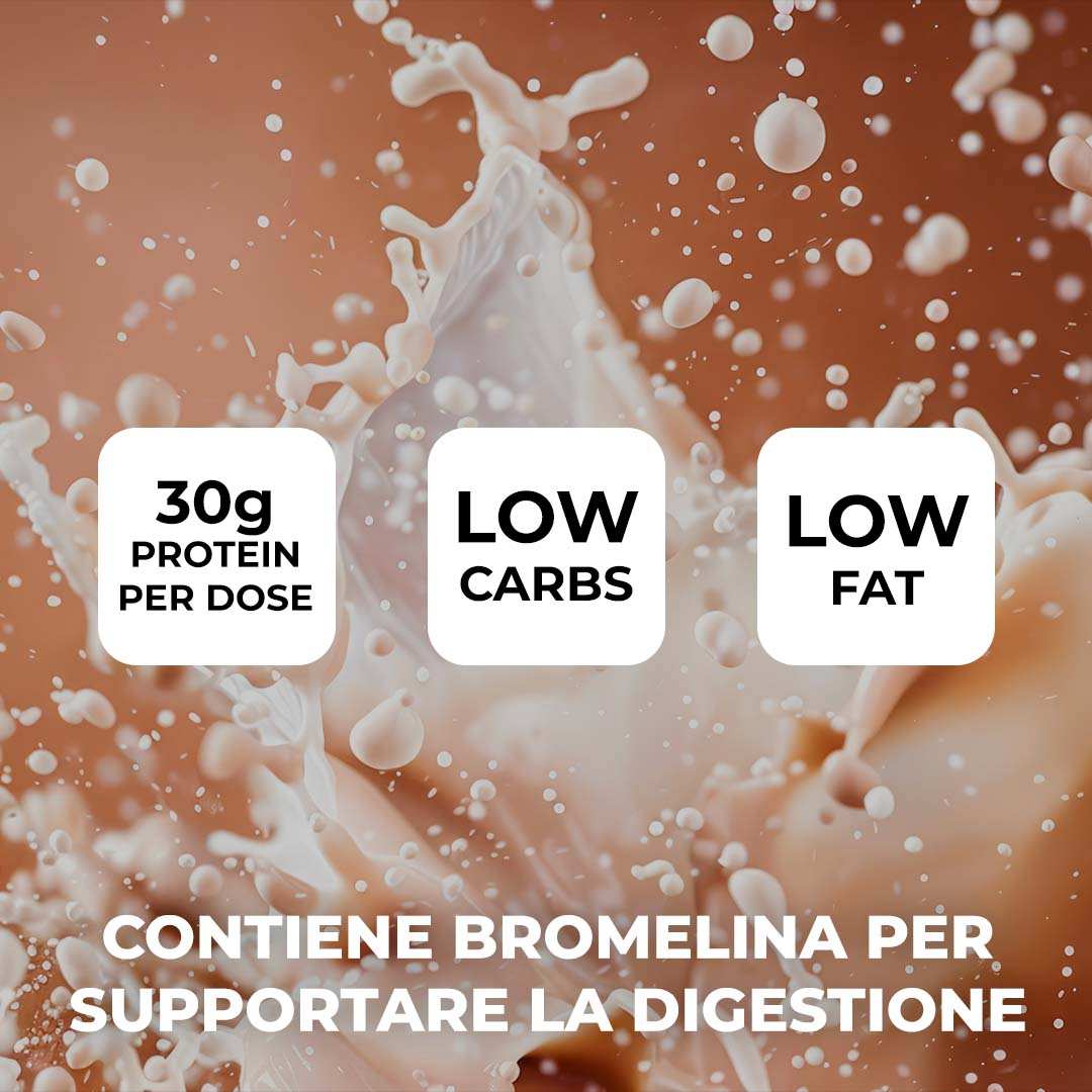 WHEY 100% - Proteine Whey del siero del latte Concentrate e Isolate