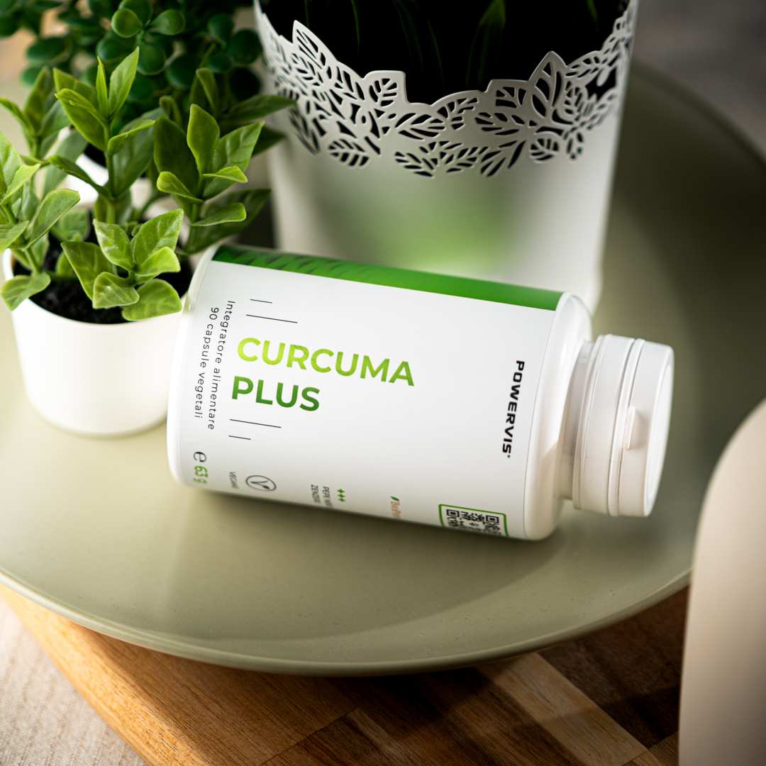 CURCUMA PLUS - Integratore alimentare a base di Curcuma, BioPerine® e Zenzero