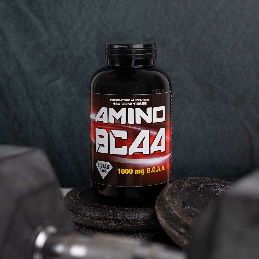 AMINO BCAA - Integratore alimentare a base di Bcaa 2:1:1 In Compresse
