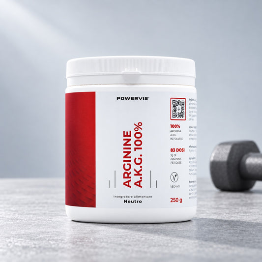 ARGININE AKG 100% - Integratore alimentare a base di Arginina AKG in polvere