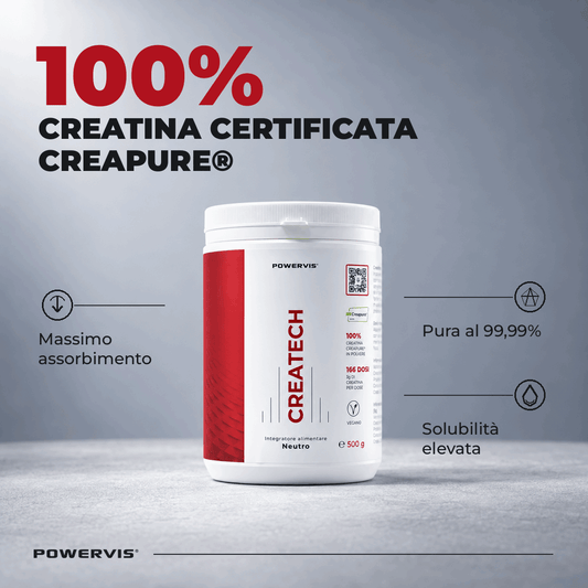 CREATECH - Creatina Creapure® 100% in Polvere