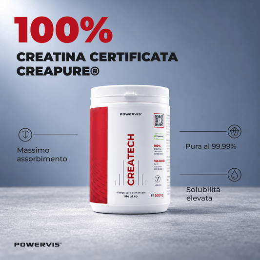 CREATECH - Creatina Creapure® 100% in Polvere