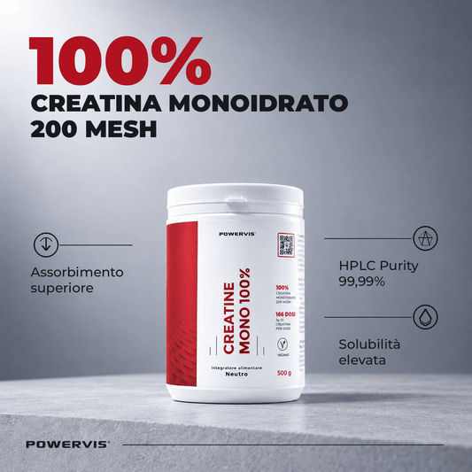 CREATINE MONO 100% - Creatina Monoidrato in polvere