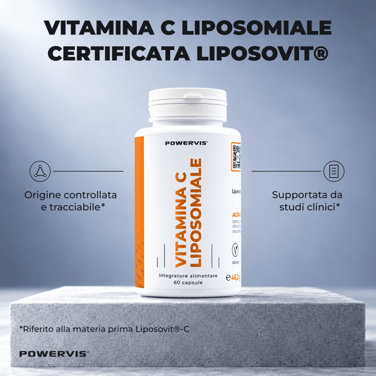 VITAMINA C LIPOSOMIALE - Integratore a base di Vitamina C Certificata Liposovit®