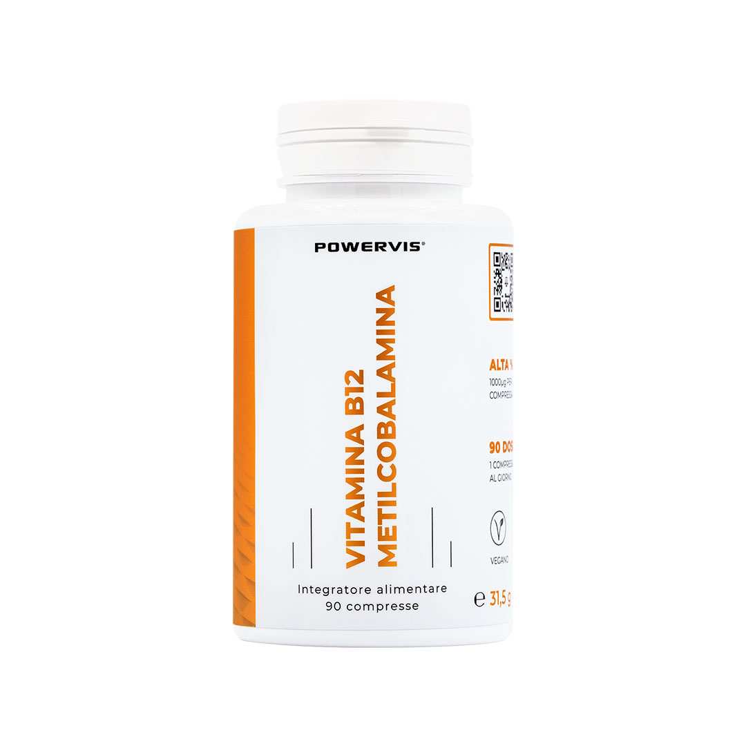 VITAMINA B12 METILCOBALAMINA - Integratore Alimentare in compresse a base di Vitamina B12