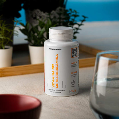 VITAMINA B12 METILCOBALAMINA - Integratore Alimentare in compresse a base di Vitamina B12