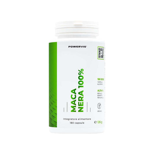 MACA NERA 100% - Integratore alimentare a base di Estratto di Maca Nera