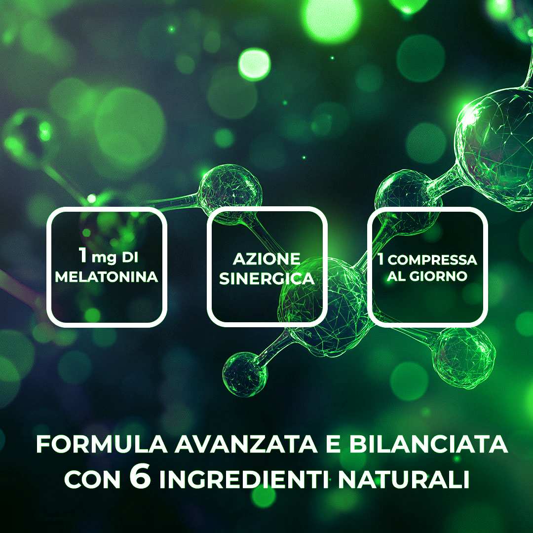 MELATONINA PLUS - Integratore a base di Melatonina e altri estratti in Compresse