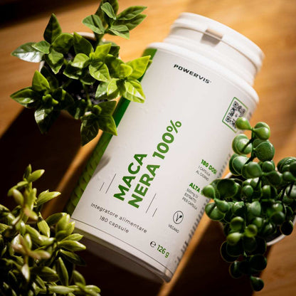 MACA NERA 100% - Integratore alimentare a base di Estratto di Maca Nera
