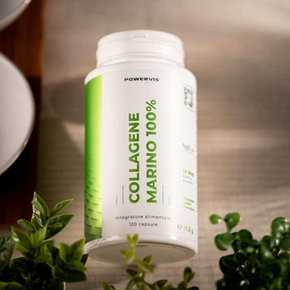 COLLAGENE MARINO 100% - Integratore alimentare a base di Collagene Marino Certificato Naticol® in capsule