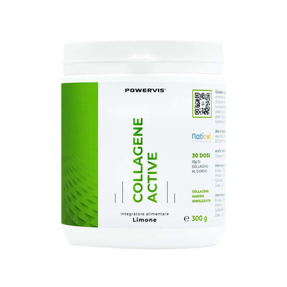 COLLAGENE ACTIVE - Integratore alimentare a base di Collagene Marino Certificato Naticol® in polvere