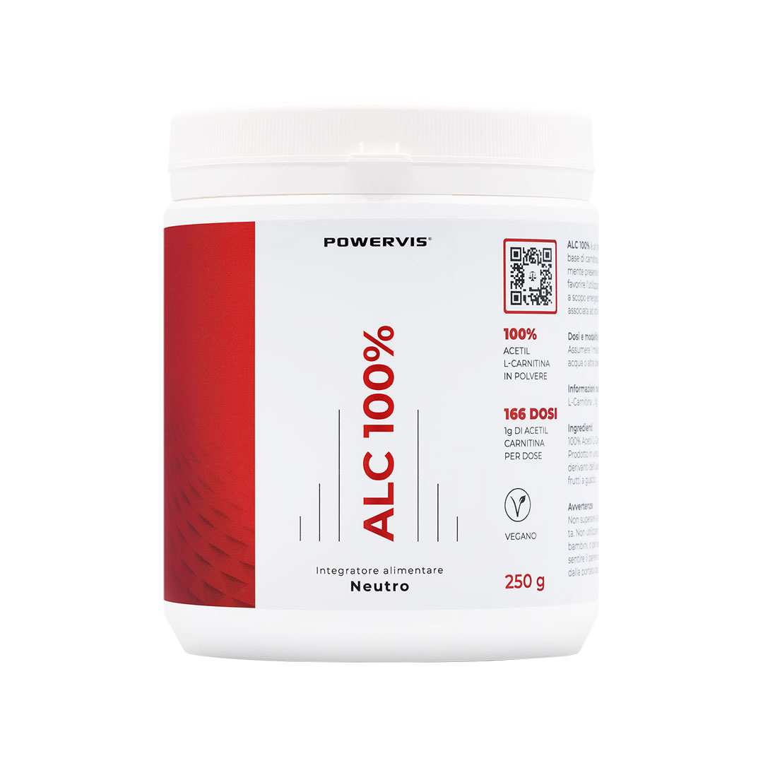 ALC 100% - Integratore alimentare a base di Acetil L-Carnitina in polvere