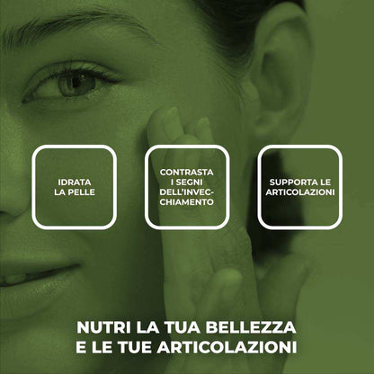 COLLAGENE ACTIVE - Integratore alimentare a base di Collagene Marino Certificato Naticol® in polvere