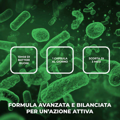 Probiotic Boost - Integratore a base di Probiotici con 10 mld di UFC