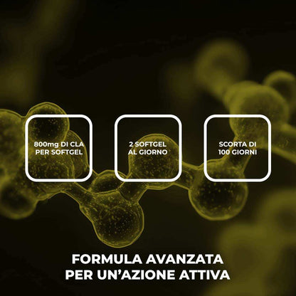 CLA STRONG 80% - Integratore a base di Acido Linoleico Coniugato
