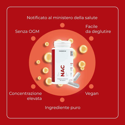 NAC - N-Acetil L-Cisteina in capsule da 600mg