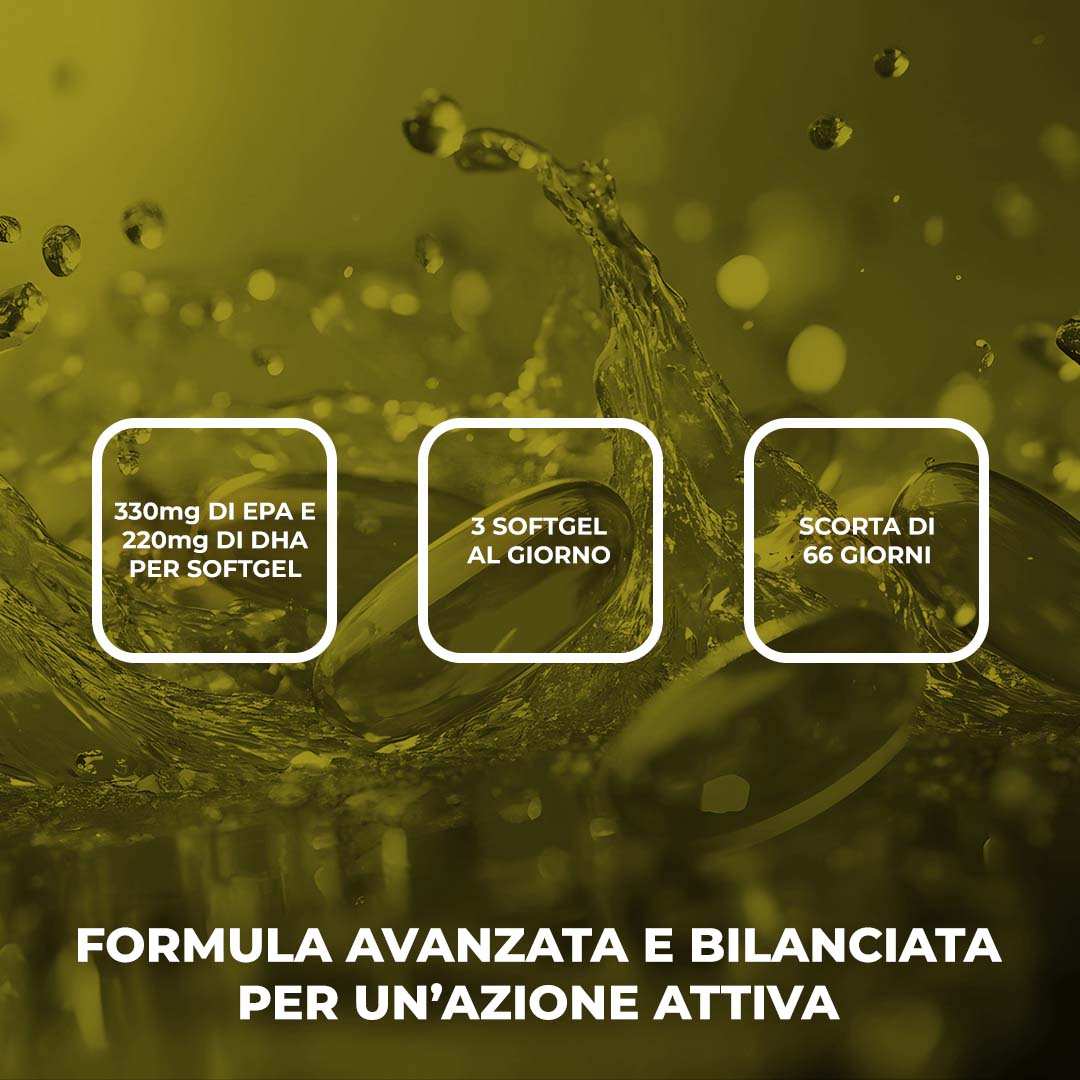 OMEGA 3 - Integratore alimentare a base di Omega 3 (33-22)