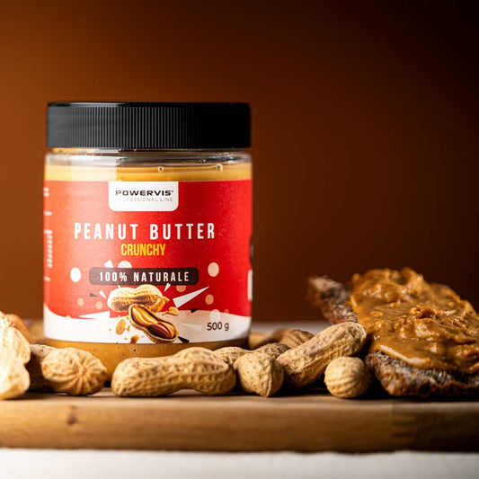 PEANUT BUTTER CRUNCHY - Burro di Arachidi 100% Naturale