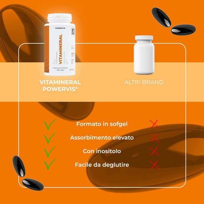 VITAMINERAL - Multivitaminico Minerale completo in Softgel