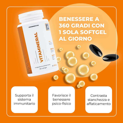 VITAMINERAL - Multivitaminico Minerale completo in Softgel