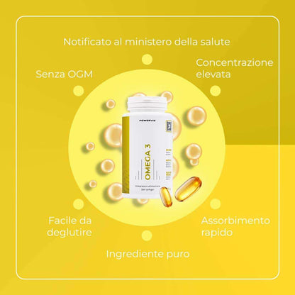 OMEGA 3 - Integratore alimentare a base di Omega 3 (33-22)