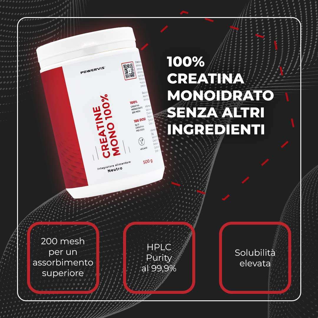 CREATINE MONO 100% - Creatina Monoidrato in polvere