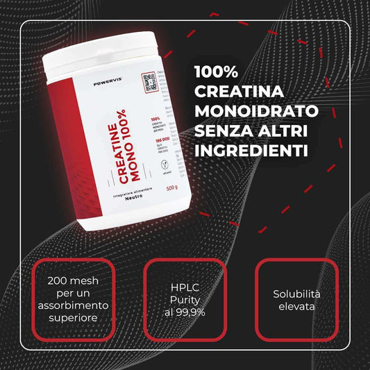 CREATINE MONO 100% - Creatina Monoidrato in polvere
