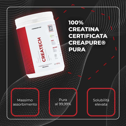 CREATECH - Creatina Creapure® 100% in Polvere