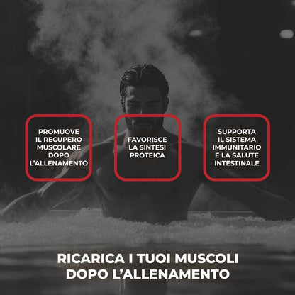 GLUTAMINE 100% - Integratore a base di Glutammina in Polvere