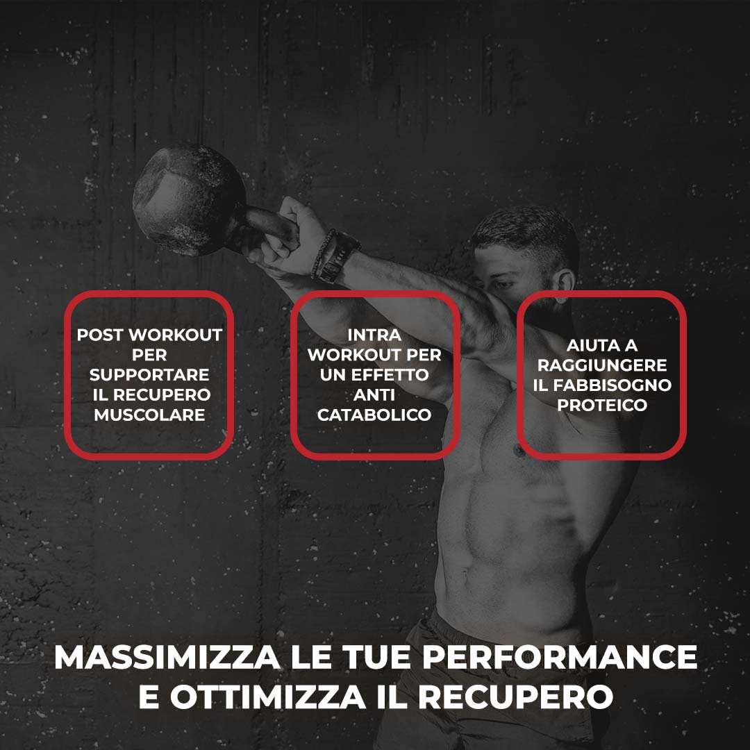 EAA AMINO STRONG - Aminoacidi Essenziali in Polvere Instant