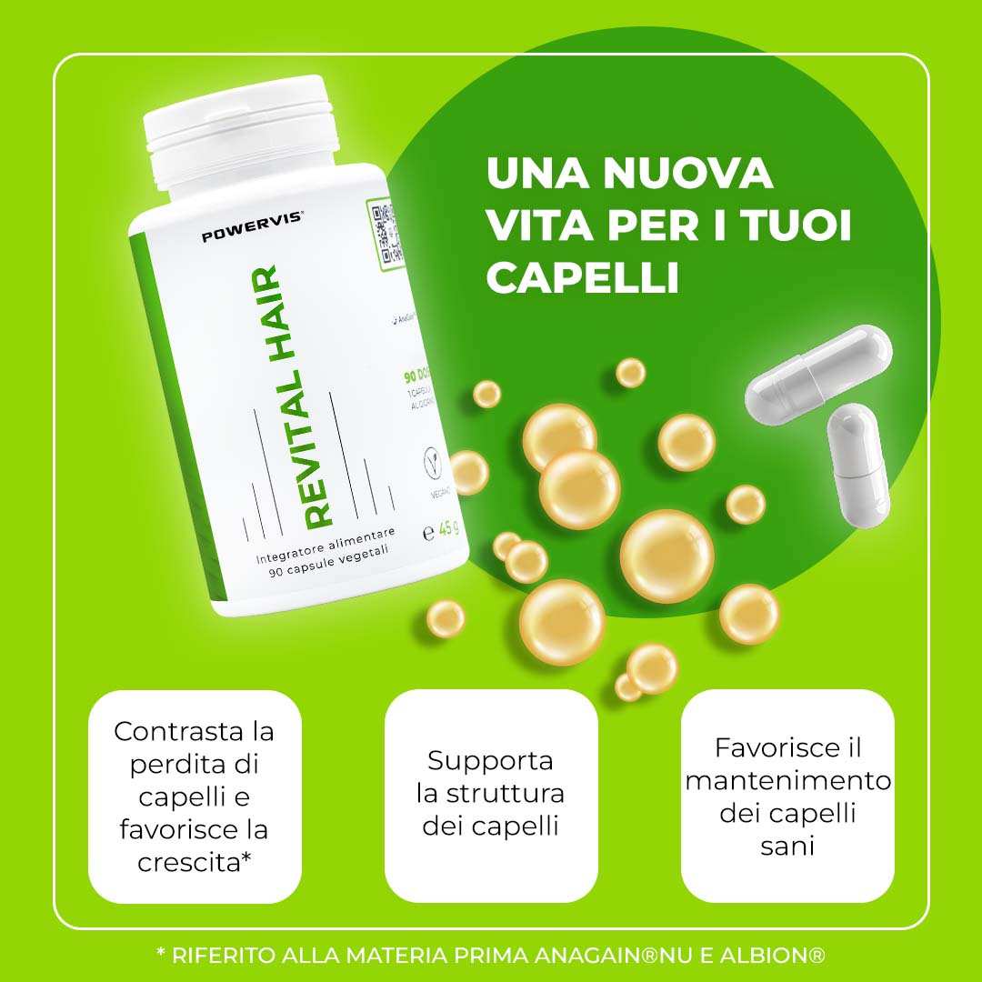 REVITAL HAIR - Integratore alimentare per il benessere dei Capelli