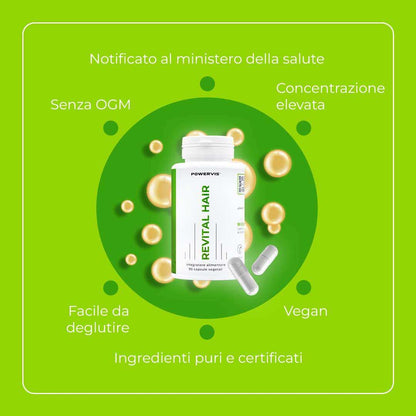 REVITAL HAIR - Integratore alimentare per il benessere dei Capelli
