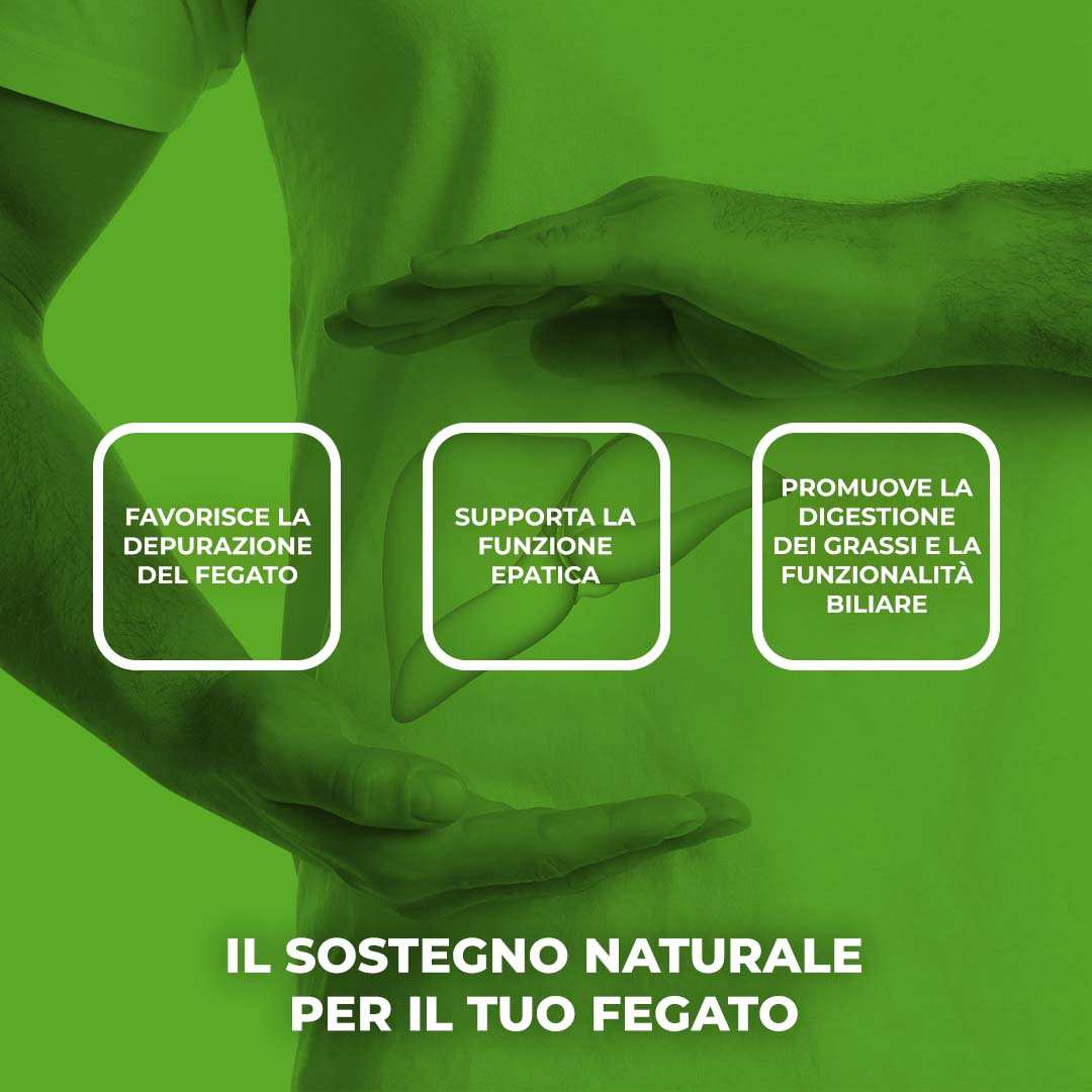 CARDO MARIANO PLUS - Integratore alimentare a base di Estratto di Cardo Mariano, Carciofo e Tarassaco