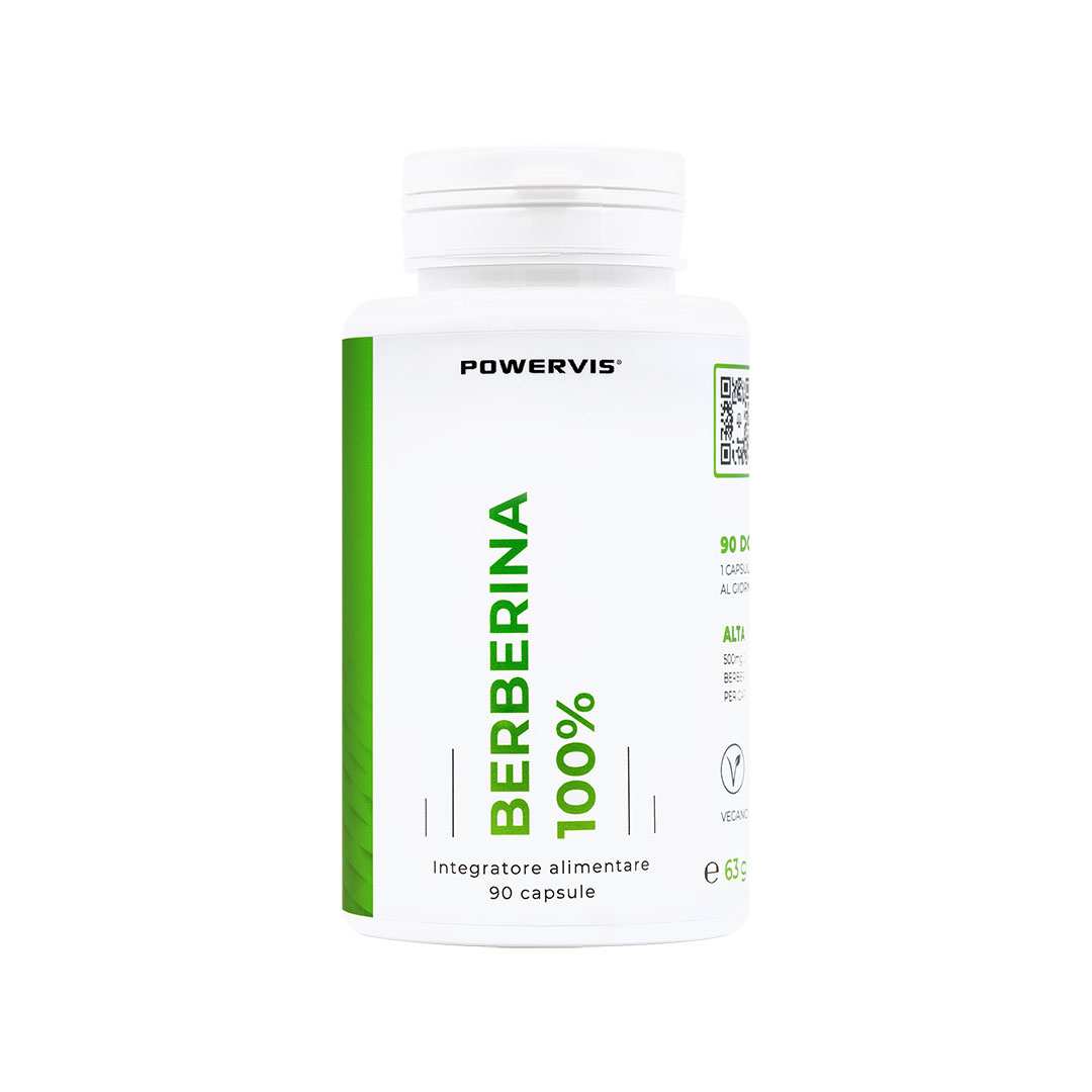 BERBERINA 100% - Integratore alimentare a base di Estratto di Berberina 97%