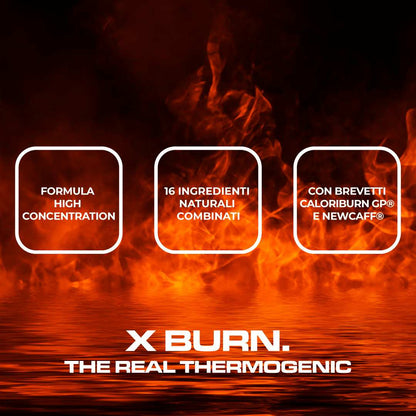 X BURN - Termogenico Brucia Grassi High Concentration