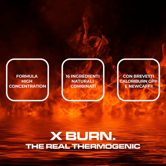 X BURN - Termogenico Brucia Grassi High Concentration