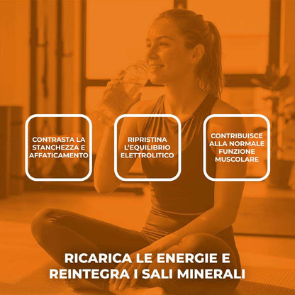 MAGNESIO E POTASSIO PLUS - Integratore alimentare a base di Magnesio, Potassio e Vitamina B6