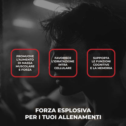 CREA TABS - Integratore alimentare a base di Creatina Monoidrato in Compresse