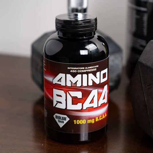 AMINO BCAA - Integratore alimentare a base di Bcaa 2:1:1 In Compresse