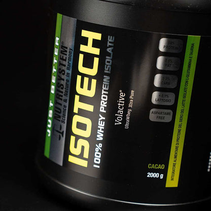 ISOTECH - Proteine Isolate Certificate Volactive® XTRA PURE con Glutammina, Taurina e Vitamine