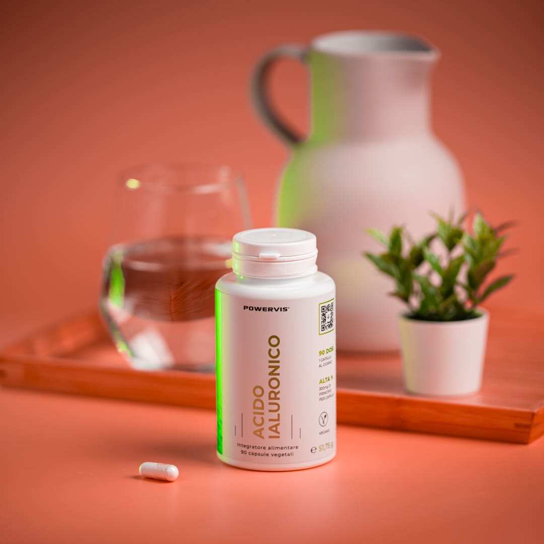 ACIDO IALURONICO - Integratore alimentare a base di Acido Ialuronico in capsule vegetali
