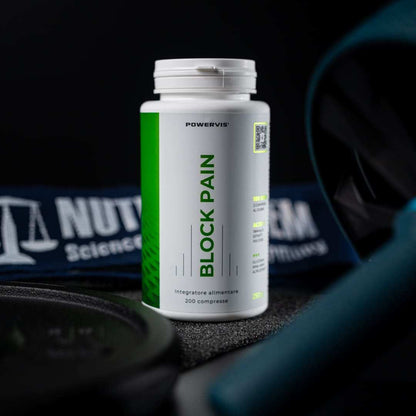 BLOCK PAIN - Integratore per le Articolazioni con Glucosamina, Condroitina, Boswellia e MSM
