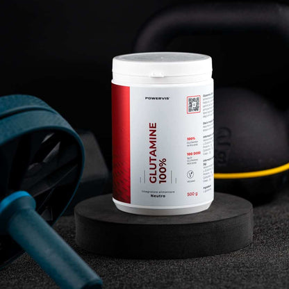 GLUTAMINE 100% - Integratore a base di Glutammina in Polvere