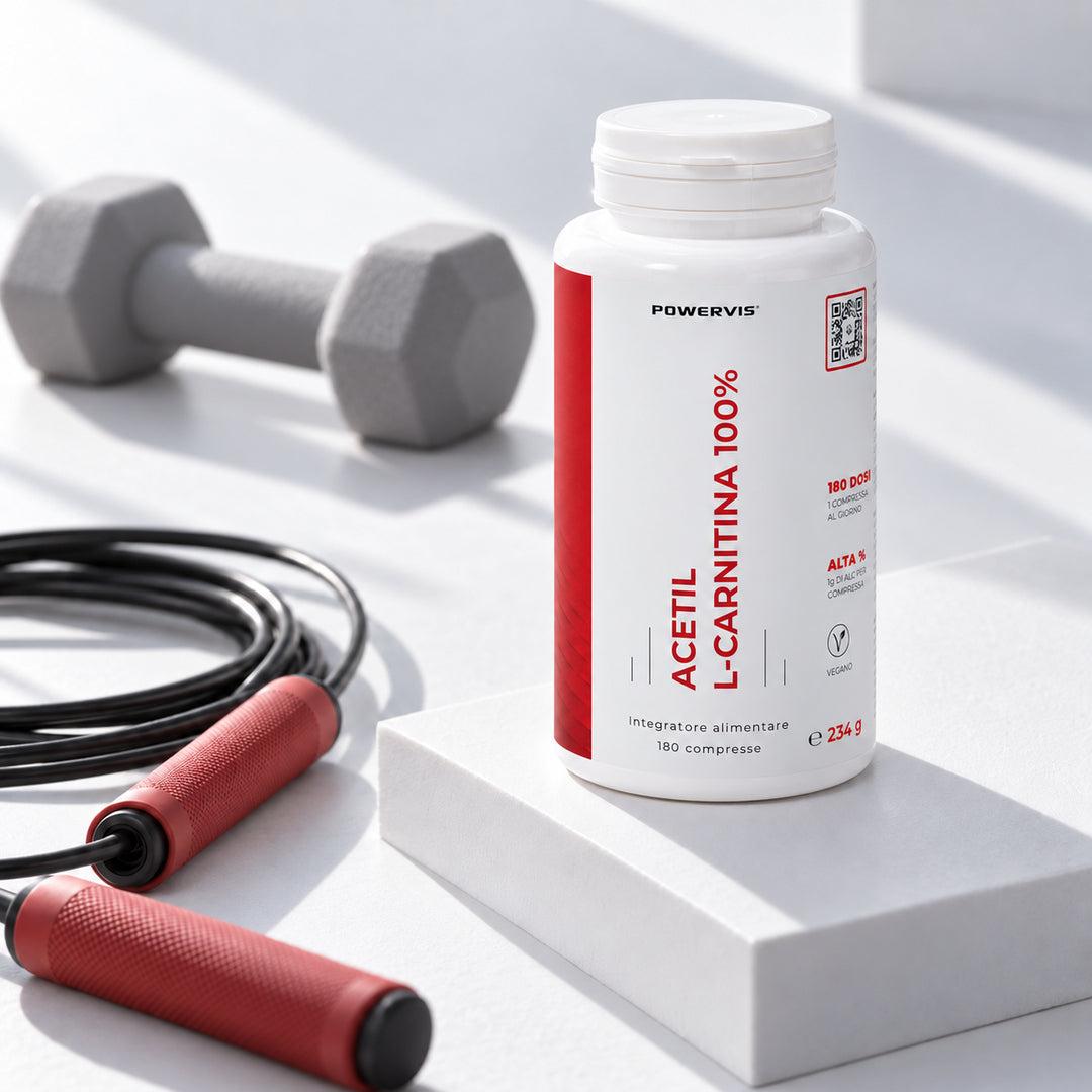 ACETIL L-CARNITINA 100% - Integratore alimentare a base di Acetil L-Carnitina in compresse