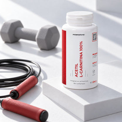 ACETIL L-CARNITINA 100% - Integratore alimentare a base di Acetil L-Carnitina in compresse