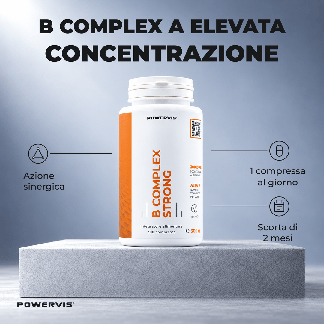 B COMPLEX STRONG - Integratore di Vitamina B in compresse