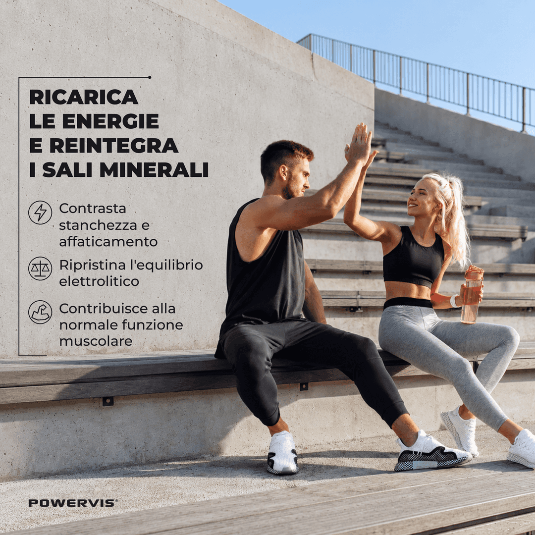 MAGNESIO E POTASSIO PLUS - Integratore alimentare a base di Magnesio, Potassio e Vitamina B6