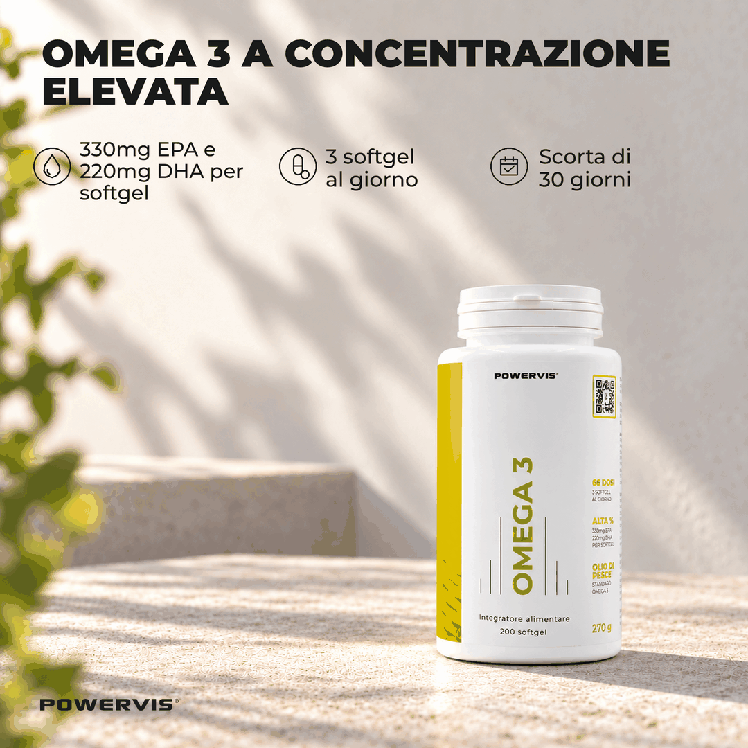 OMEGA 3 - Integratore alimentare a base di Omega 3 (33-22)