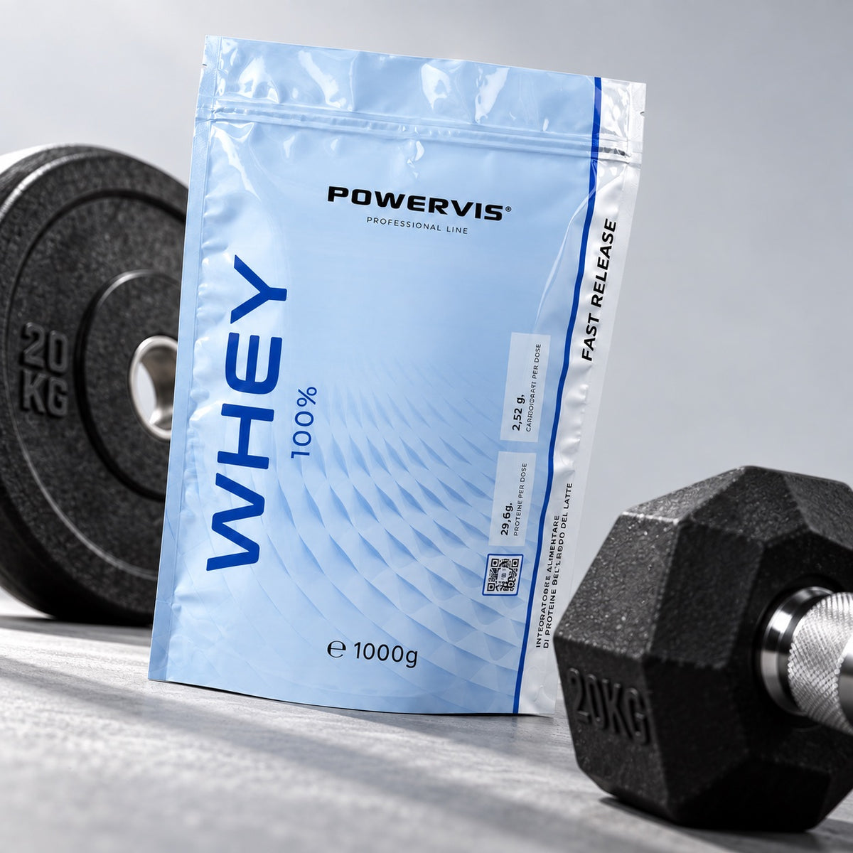 WHEY 100% - Proteine Whey del siero del latte Concentrate e Isolate