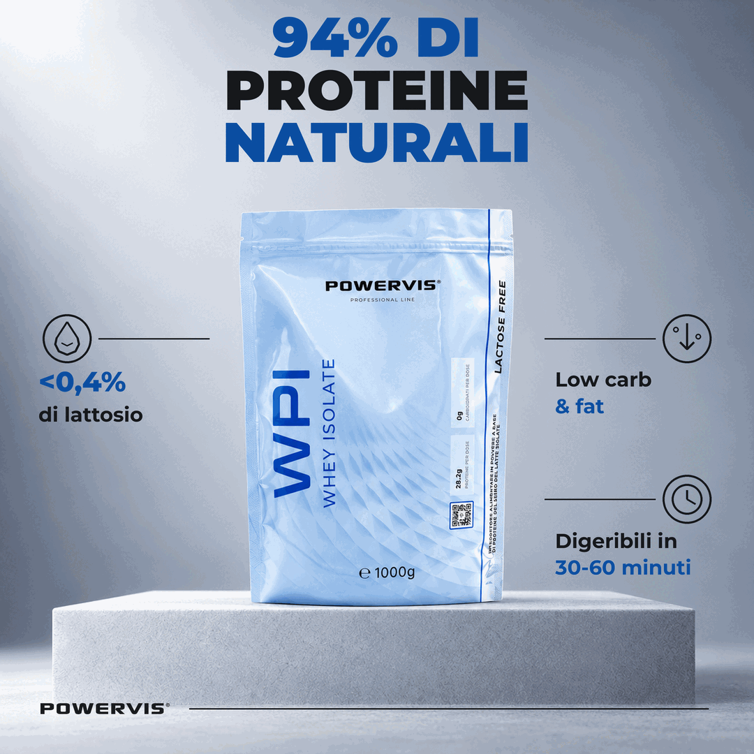 WPI - Proteine Isolate 100% Natural Certificate Volactive® XTRA PURE senza Aromi e Dolcificanti